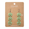 Halloween Pumpkins Drop Earrings - Glow in the Dark  -  Erstwilder Essentials  -  Quirky Resin and Enamel Accessories