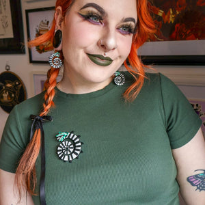 Sandworm Brooch  -  Erstwilder  -  Quirky Resin and Enamel Accessories