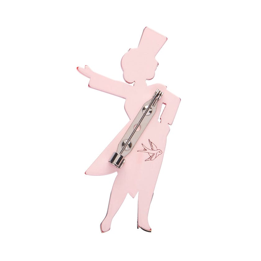 Roll Up! Roll Up! Brooch (IMPERFECT)  -  Erstwilder  -  Quirky Resin and Enamel Accessories