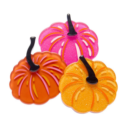 Just Gourdgeous Brooch  -  Erstwilder  -  Quirky Resin and Enamel Accessories