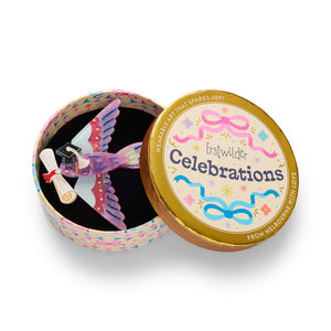 High Honours Brooch  -  Erstwilder  -  Quirky Resin and Enamel Accessories