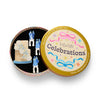 Love on Top Brooch  -  Erstwilder  -  Quirky Resin and Enamel Accessories