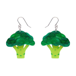 Brocc Star Drop Earrings (IMPERFECT)  -  Erstwilder  -  Quirky Resin and Enamel Accessories