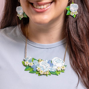 Always in Bloom Necklace  -  Erstwilder  -  Quirky Resin and Enamel Accessories