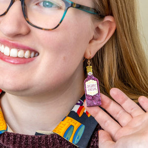 Dressed to Impress Drop Earrings  -  Erstwilder  -  Quirky Resin and Enamel Accessories