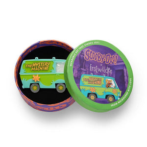 The Mystery Machine Brooch  -  Erstwilder  -  Quirky Resin and Enamel Accessories