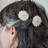 Cut-leaf Daisy Hair Clips – 2 Piece
