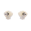 Saltwater Wisdom Stud Earrings  -  Erstwilder  -  Quirky Resin and Enamel Accessories