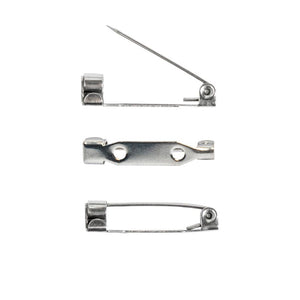 Spiral Hook Brooch Clasp Pack  -  Erstwilder  -  Quirky Resin and Enamel Accessories