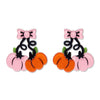 Pair O'Pumpkins Drop Earrings