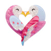 Nestled in Love Brooch  -  Erstwilder  -  Quirky Resin and Enamel Accessories