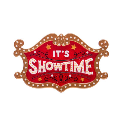It’s Showtime Brooch  -  Erstwilder  -  Quirky Resin and Enamel Accessories