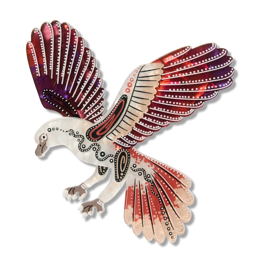 Karrkanyi Brooch  -  Erstwilder  -  Quirky Resin and Enamel Accessories