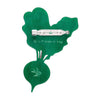 Beet the Odds Brooch  -  Erstwilder  -  Quirky Resin and Enamel Accessories