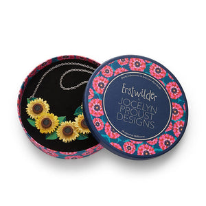 Sunshine and Smiles Necklace  -  Erstwilder  -  Quirky Resin and Enamel Accessories