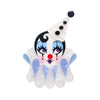 Send in the Clown Brooch  -  Erstwilder  -  Quirky Resin and Enamel Accessories