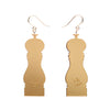 The Daily Grind Drop Earrings  -  Erstwilder  -  Quirky Resin and Enamel Accessories