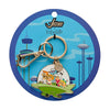 The Jetsons Aerocar Enamel Key Ring