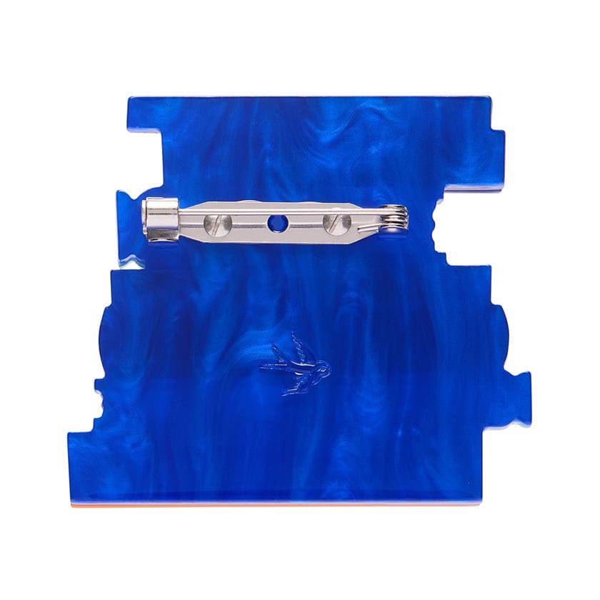 Words of the Wise Brooch  -  Erstwilder  -  Quirky Resin and Enamel Accessories