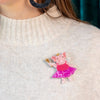 The Pixie Piglet Brooch  -  Erstwilder  -  Quirky Resin and Enamel Accessories