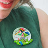Pest Control Brooch  -  Erstwilder  -  Quirky Resin and Enamel Accessories
