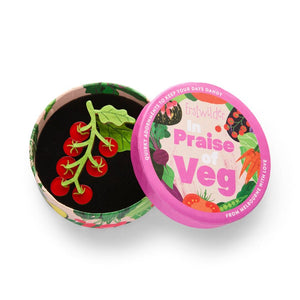 Vine & Dandy Brooch (IMPERFECT)  -  Erstwilder  -  Quirky Resin and Enamel Accessories