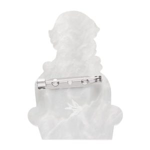 Socratic Method Brooch  -  Erstwilder  -  Quirky Resin and Enamel Accessories