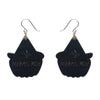 Witch O'Lantern Drop Earrings  -  Erstwilder  -  Quirky Resin and Enamel Accessories