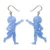 Moonface Drop Earrings  -  Erstwilder  -  Quirky Resin and Enamel Accessories