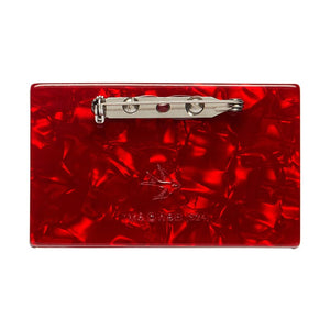 Original Wonka Bar Brooch (IMPERFECT)  -  Erstwilder  -  Quirky Resin and Enamel Accessories