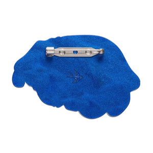 Giant Clam Brooch  -  Erstwilder  -  Quirky Resin and Enamel Accessories