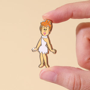 Wilma Flintstone Enamel Pin  -  Erstwilder  -  Quirky Resin and Enamel Accessories