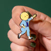 Moonface Enamel Pin