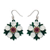Mānuka Drop Earrings  -  Erstwilder  -  Quirky Resin and Enamel Accessories