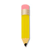 Pencil Simplified Mini Brooch  -  Erstwilder Simplified  -  Quirky Resin and Enamel Accessories