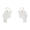 Wondrous Woodpecker Drop Earrings  -  Erstwilder  -  Quirky Resin and Enamel Accessories