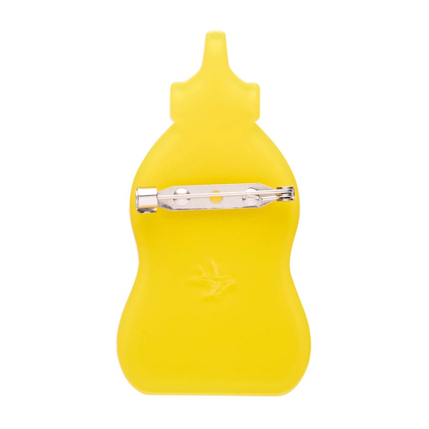 Mustard Moments Brooch  -  Erstwilder  -  Quirky Resin and Enamel Accessories
