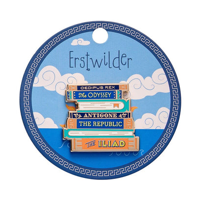 Words of the Wise Enamel Pin  -  Erstwilder  -  Quirky Resin and Enamel Accessories