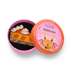 Sweet as Pie Brooch  -  Erstwilder  -  Quirky Resin and Enamel Accessories