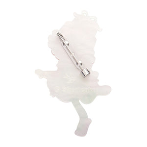 Lime Chiffon Brooch  -  Erstwilder  -  Quirky Resin and Enamel Accessories