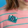 Snap Happy Sally Brooch  -  Erstwilder  -  Quirky Resin and Enamel Accessories