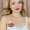 It’s Showtime Brooch  -  Erstwilder  -  Quirky Resin and Enamel Accessories