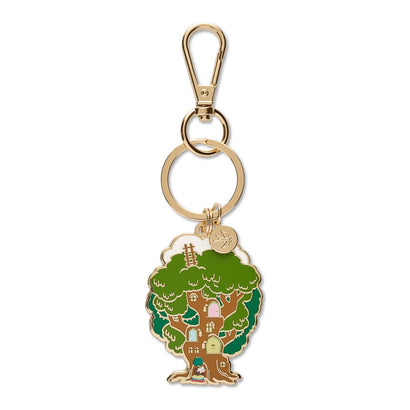 The Faraway Tree Enamel Key Ring  -  Erstwilder  -  Quirky Resin and Enamel Accessories