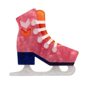 Festivity on Ice Brooch (IMPERFECT)  -  Erstwilder  -  Quirky Resin and Enamel Accessories
