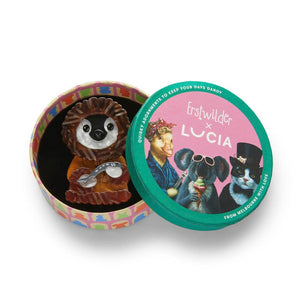 The Resourceful Penguin Brooch  -  Erstwilder  -  Quirky Resin and Enamel Accessories