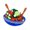 Greek Salad Brooch  -  Erstwilder  -  Quirky Resin and Enamel Accessories
