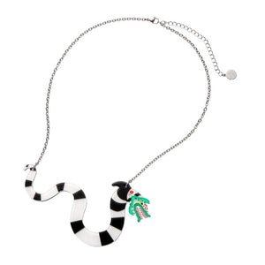 Sandworm Necklace (IMPERFECT)  -  Erstwilder  -  Quirky Resin and Enamel Accessories