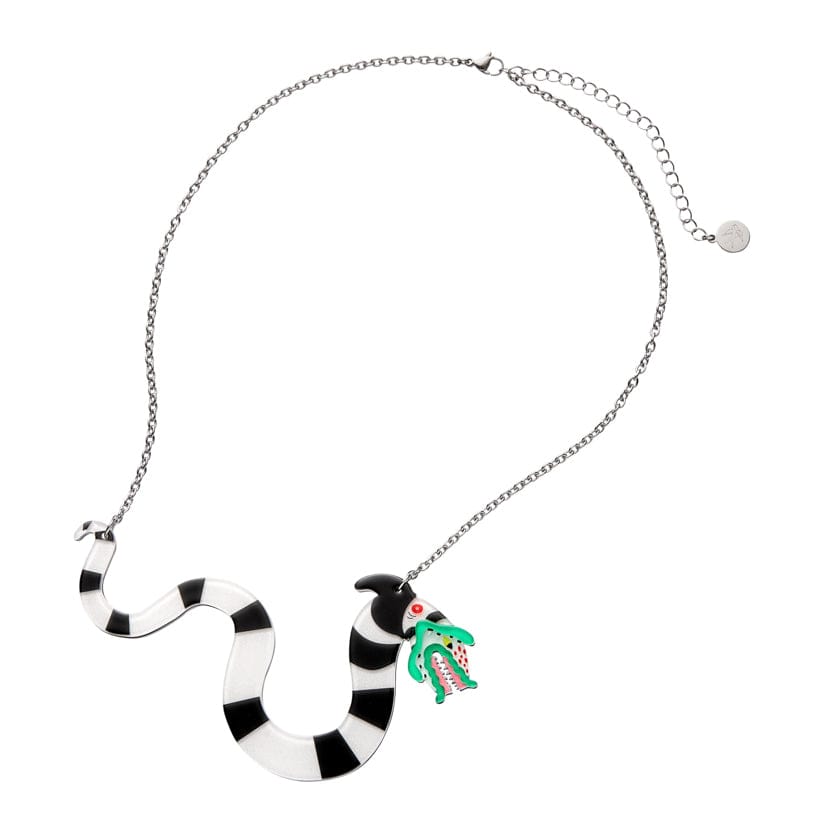 Sandworm Necklace (IMPERFECT)  -  Erstwilder  -  Quirky Resin and Enamel Accessories