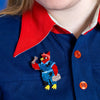 Scarlet Ignition Brooch