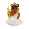 The Pious Pug Brooch  -  Erstwilder  -  Quirky Resin and Enamel Accessories
